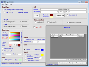 GE-Graph screenshot