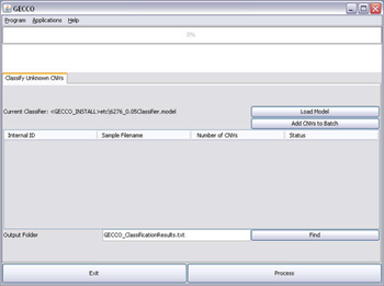 GeCCO screenshot