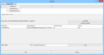 GeCCO screenshot 2