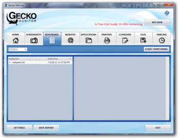 Gecko Monitor screenshot 3