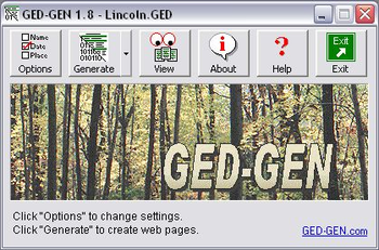 GED-GEN screenshot