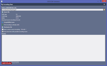 GEDCOM Validator screenshot 2