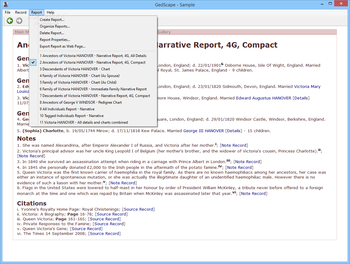 GedScape screenshot 11