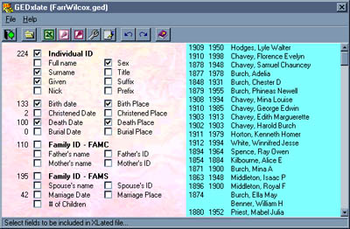 GEDxlate Lite screenshot