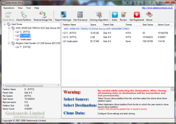 Geeksnerds Drive Clone screenshot