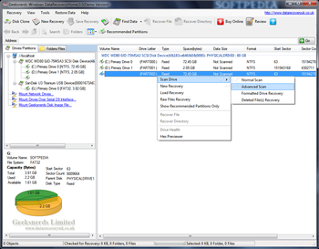 Geeksnerds Windows Data Recovery screenshot