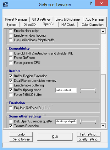 GeForce Tweaker screenshot 4