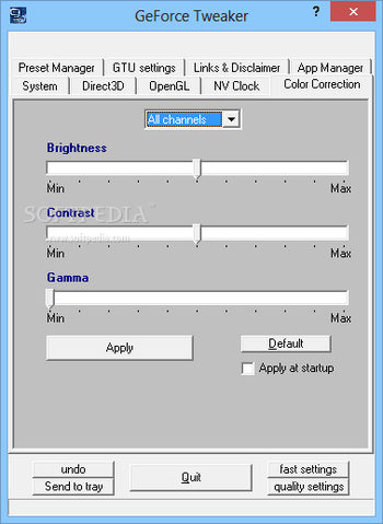 GeForce Tweaker screenshot 5