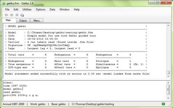 Gekko Simulation Software Portable screenshot 3