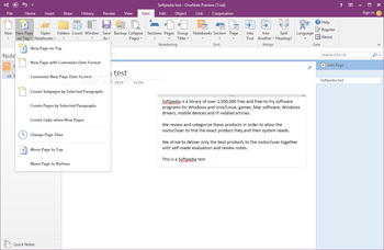 Gem for OneNote 2016 screenshot