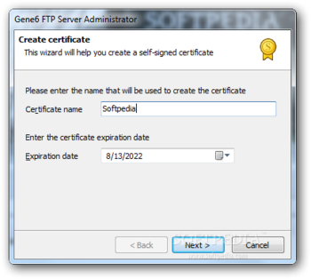 Gene6 FTP Server screenshot 8