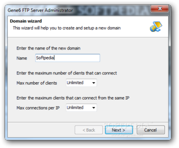 Gene6 FTP Server screenshot 9