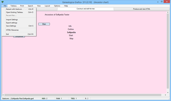 Genealogica Grafica screenshot 2