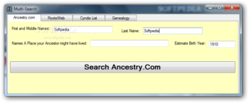 Genealogy Research Professional screenshot 2