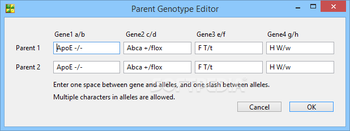 GeneMixer screenshot 2