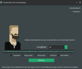 Generador De Contrasenas  screenshot