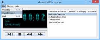 General MIDI's Jukebox screenshot 2