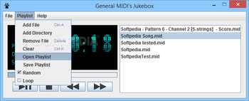 General MIDI's Jukebox screenshot 3