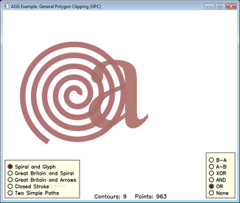 General Polygon Clipper screenshot