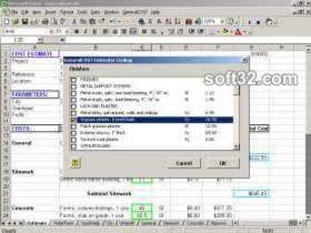 GeneralCost Estimator for Excel screenshot 2