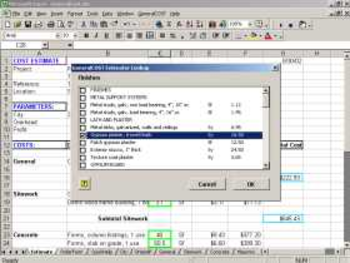 GeneralCost Estimator for Excel screenshot 3