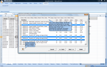 GeneralCost Estimator for Excel screenshot 3