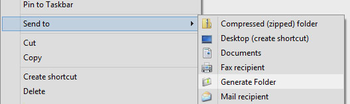 Generate Folder screenshot