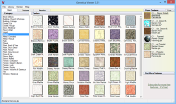 Genetica Viewer screenshot