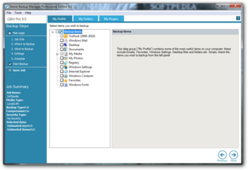 Genie Backup Manager Pro screenshot 4