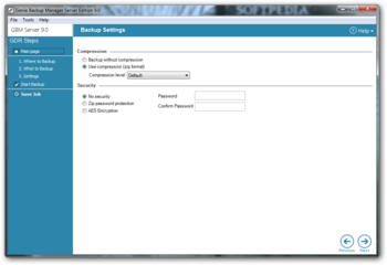 Genie Backup Manager Server Edition screenshot 10