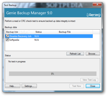 Genie Backup Manager Server Edition screenshot 18