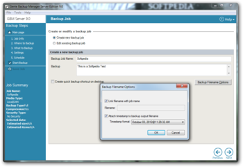 Genie Backup Manager Server Edition screenshot 3