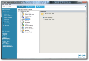 Genie Backup Manager Server Edition screenshot 5