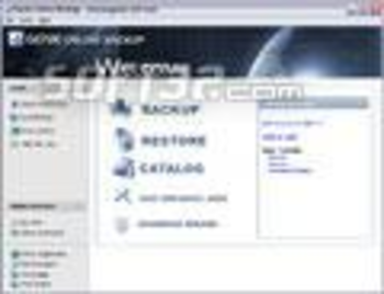 Genie Online Backup screenshot