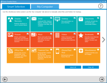 Genie Timeline Home 2014 screenshot 2