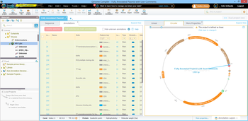 Genome Compiler screenshot 2