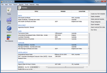Genota Forms screenshot