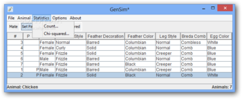 GenSim screenshot 3