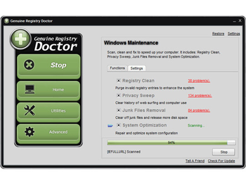Genuine Registry Doctor screenshot