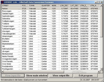 Geo Data International Streets screenshot 2