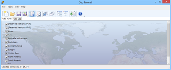 Geo Firewall screenshot