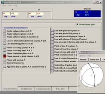 GeoCalculator Portable screenshot