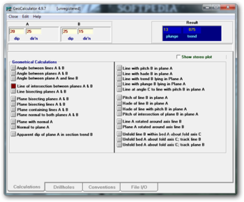 GeoCalculator Portable screenshot