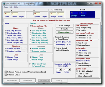 GeoCalculator Portable screenshot 3