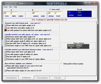 GeoCalculator screenshot 2