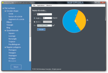 GeoCalcul.Pro screenshot 2