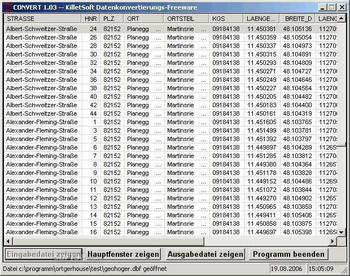 Geodaten German Houses screenshot 3
