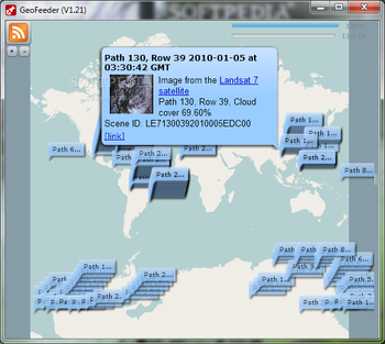 GeoFeeder screenshot