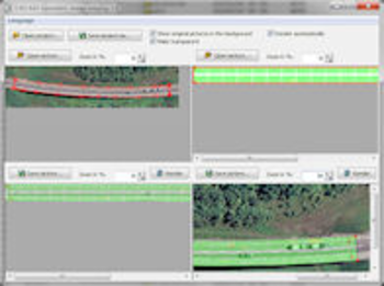Geometric image warping screenshot