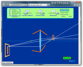 Geometric Optics screenshot